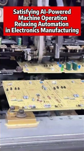 Satisfying AI-Powered Machine Operation Relaxing Automation in Electronics Manufacturing