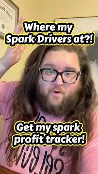 Spark Driver Profit Tracker: Track Income, Expenses & Taxes in One Spreadsheet
