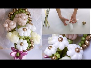 DIY Balloon Daisy Step by Step