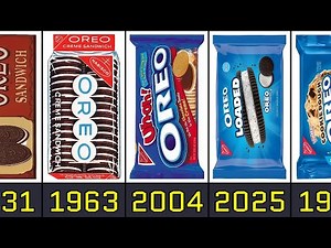 OREO Journey Through Time From 1912 to 2026
