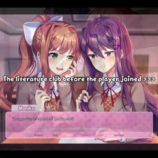 It was so peaceful 😭😭 #ddlc #fandoms #visualnovels