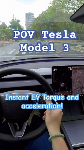 I have felt the Instant Torque, and it was beautiful | Tesla Model 3 POV Acceleration