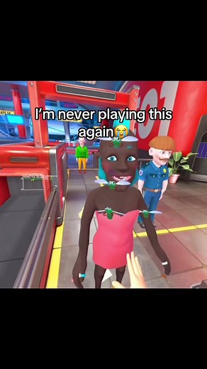 #iamsecurity #fyp #funny #vr #toys ts so tuff | i am security vr game