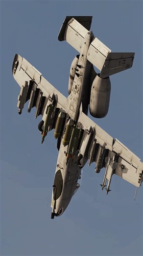 A-10 vs Insurgent Convoy #dcs #simulation #a10
