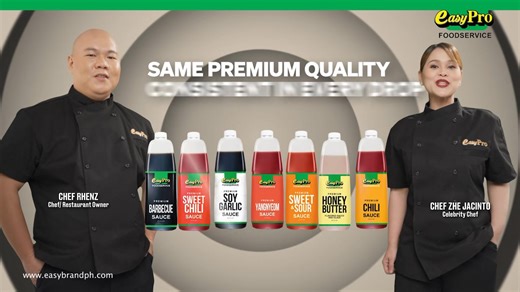 556 reactions · 163 shares | The wait is over! Meet the new faces of EasyPro—Experience premium sauces and powder mixes crafted to meet the highest standards of culinary excellence. Approved ng mga pro para sa pro! #EasyPro #MadeForRestaurants #MadeByChefsForChefs | EASY BRAND | Facebook