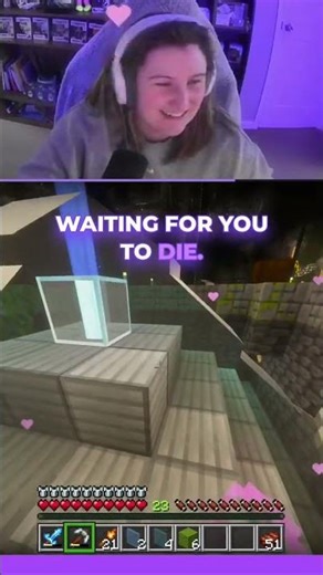 Epic Leap of Faith in Minecraft! #shorts