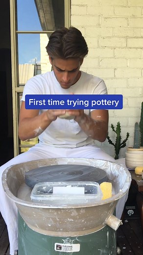 First Time Pottery Wheel Experience After 5 Years | Clay Pot DIY Challenge
