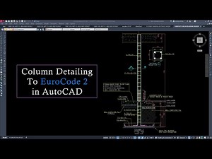 Column Detailing to Eurocode 2 using Stonebridge Detailing Template.