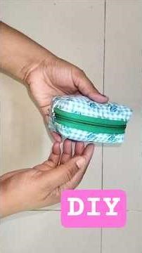 👉 Small But Useful Pouch 💙 Handmade #shorts
