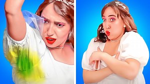 What an awkward wedding moment!! 😱 Wedding struggle and hacks | 5-Minute Crafts Like