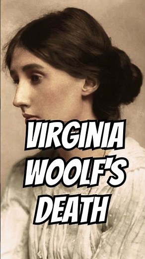The Tragic Death of Virginia Woolf #booktube #literature #virginiawoolf #ytshorts #fyp