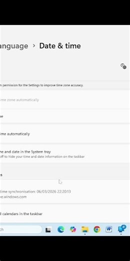 Windows 11 mein Date & Time kaise set karein? 🕒 | Change Date and Time | #Shorts #Nitin #sdi #viral
