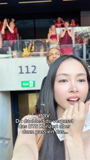POV: du dachtest du verpasst das BTS Konzert