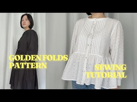 Golden Folds Pattern Sewing Tutorial