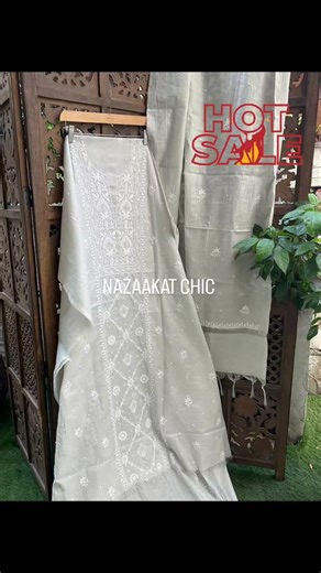 Nazaakat Chic on Instagram: "#supportsmallbusiness Love for *_સ્વदेshi SAI NC 45040 ❄️❄️ WINTER EDITS ❄️❄️ 💥 Sale sale sale UNBEATABLE PRICES Silver Tissue Silver tissue kurta and dupatta in with fine Chikanakri , pearls n cutdanas in centre panels n side Bootas 💥 To Place an order Whatsapp on the link below https://wa.me/919205813140 or Inbox for price / order #Suits #Sarees #Duppata #Stole gottapatti chikaankari lucknowi cotton kurta ethnic banarsee silk handloom tunics handblock tussar velv