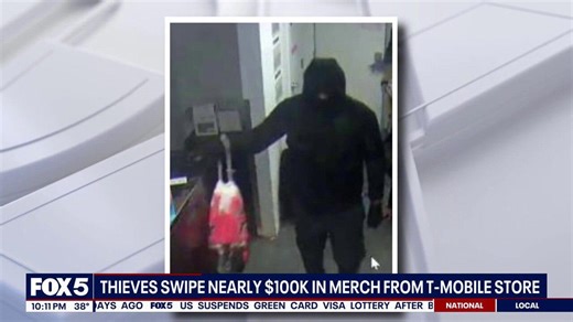 Thieves nab nearly $100K in merchandise from DC T-Mobile store