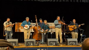 First Place Bluegrass Gospel Band, Cross Roads, performance at the 59th Annual Granite Quarry Civitan Fiddler's Convention with William Britt, Ronnie Hatley, Sandy Hatley, Travis Brady, Gary Hatley and Derrick Allred | Vivian Pennington Hopkins