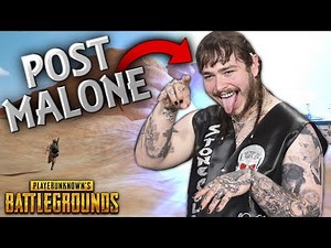 POST MALONE Streaming PUBG..!! | Best PUBG Moments and Funny Highlights - Ep.108