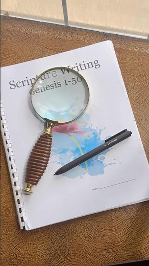 Scripture Writing: Word for Word✍️📝