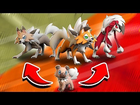 TODAS AS EVOLUÇÕES DO ROCKRUFF! *qual a melhor?* Ep.5 - PIXELMON ‹ DONAT3LO ›
