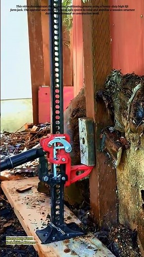 Heavy Duty Farm Jack Lifting Process