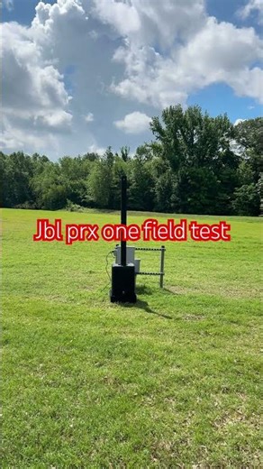 JBL PRX One field test #jblspeaker #dj