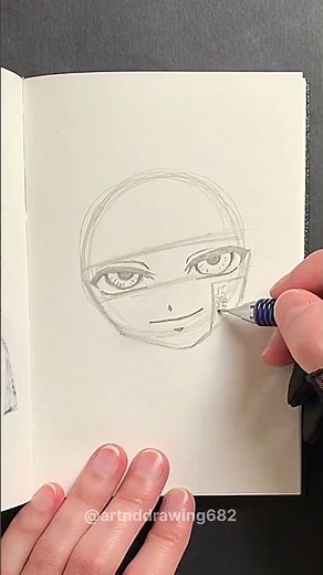 How to draw Hanako kun from Jibaku Shounen Hanako-kun step by step tutorial #shorts