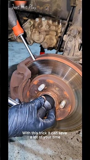 Stuck for Hours? Here’s How I Finally Beat This Brake Rotor!