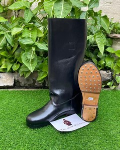 Handmade German Army Leather Jack Boots, Hobnail Sole - Etsy UK
