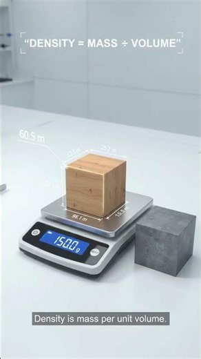 Definition of DENSITY in 10 Seconds – Mass per Unit Volume!