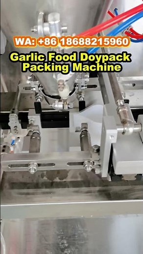Garlic Food 500g Pickles Doypack packing machine automatic bagging equipment #machine