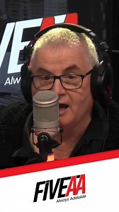 Matt Abraham cracking up on FIVEAA Breakfast over Jane Lomax-Smith’s climate comment. | FIVEAA