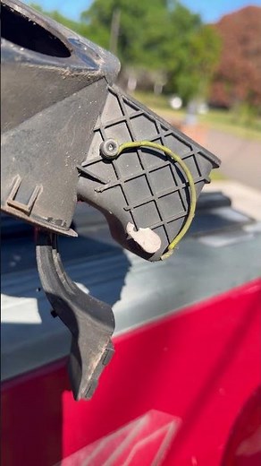 2004 f150 driver mirror and gas fill assembly replacement #onsiteservice #mobilemechanic