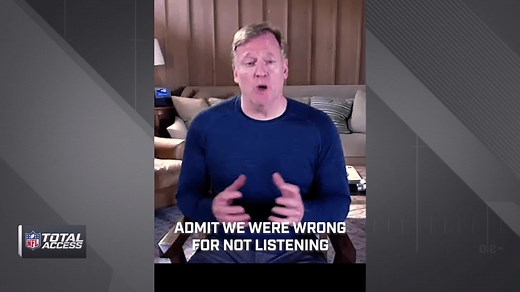 Goodell: NFL condemns racism, 'we were wrong for not listening to NFL players earlier'