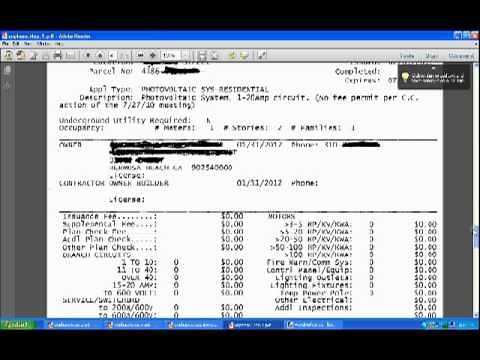 Solar Permit Process - Enphase Install