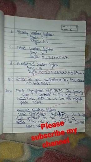 class 7 Chapter 1 Number system and Encoding system