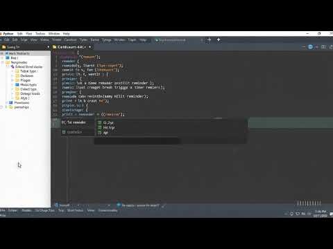 Make Reminder Application Using Python / Python Projects : Fsiblog