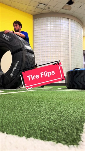 Tire flip exercises are great for: Full-body strength: They engage your legs, back, shoulders, and arms, promoting overall strength development. Power and explosiveness: Tire flips require a burst of power to lift and flip the tire, enhancing explosive strength. Functional fitness: Mimicking real-world movements, they improve functional strength and help with daily tasks. #functional #fitness #physicaltherapy #physiotherapy #physio #therapy #lift #strengthandconditioning #motivationalvideo