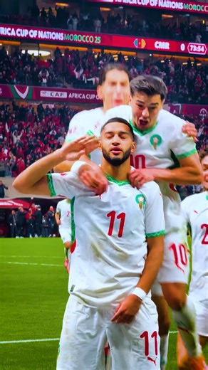 All energy, all passion, Saibari in full celebration mode! 🇲🇦 #TotalEnergiesAFCON2025 | #WeCelebrateDifferent | TotalEnergies Africa Cup of Nations