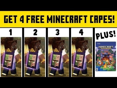 How to get the MINECRAFT Experience Cape for Free!
