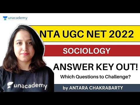 ANSWER KEYS | Sociology | NTA UGC NET 2022 | Antara Chakrabarty