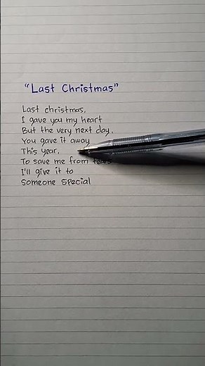 Ariana Grande - Last Christmas - Song Lyrics - IM Channel