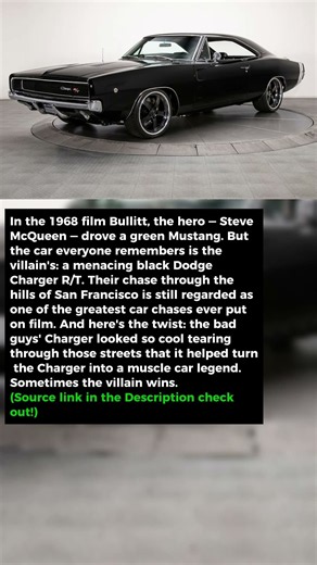 The Bad Guy's Car Stole the Most Famous Chase in Movie History