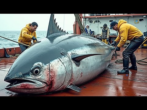 Catching Millions of Giant Bluefin Tuna with Longlines – Inside the Ocean’s Greatest Hunt!