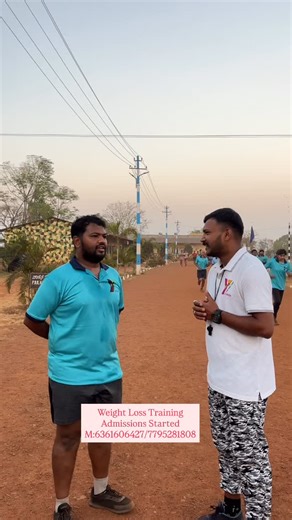 Paraveez Hawaldar on Instagram: "📣 Weight Loss / Obesity Training — Kittur Fouji Factory Admissions Started:- Location: Kittur Fouji Factory, Kittur, Belagavi (Karnataka) 🏃‍♂️ About the Program Kittur Fouji Factory is a defence coaching & physical training academy that helps candidates prepare for Indian Army / Defence recruitment tests. One key part of its physical training is weight management and weight-loss training, especially helpful for obesity candidates who need to reduce excess body