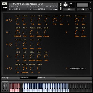 Replika Sound updates RSGL01 Classical Acoustic Guitar for Kontakt to v8
