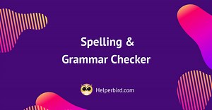 Simple Online Spell Check Extension - Helperbird