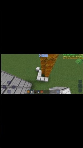 how to make elevator in Minecraft #minecraft
