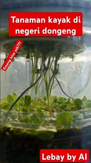 tanaman tersedot langit #bioreaktor #temporaryimmersionsystem #tissueculture