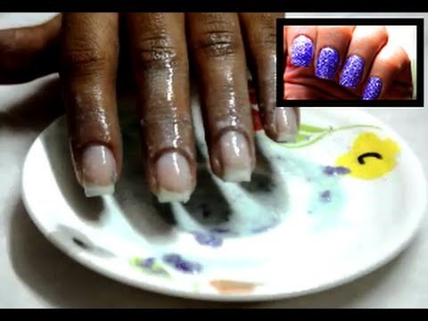 How to Remove Nail Polish with Toothpaste?!! *GLITTER NAILS* | - by Superwowstyle Prachi